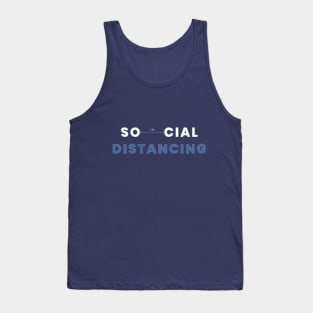 covid social distancing Tank Top